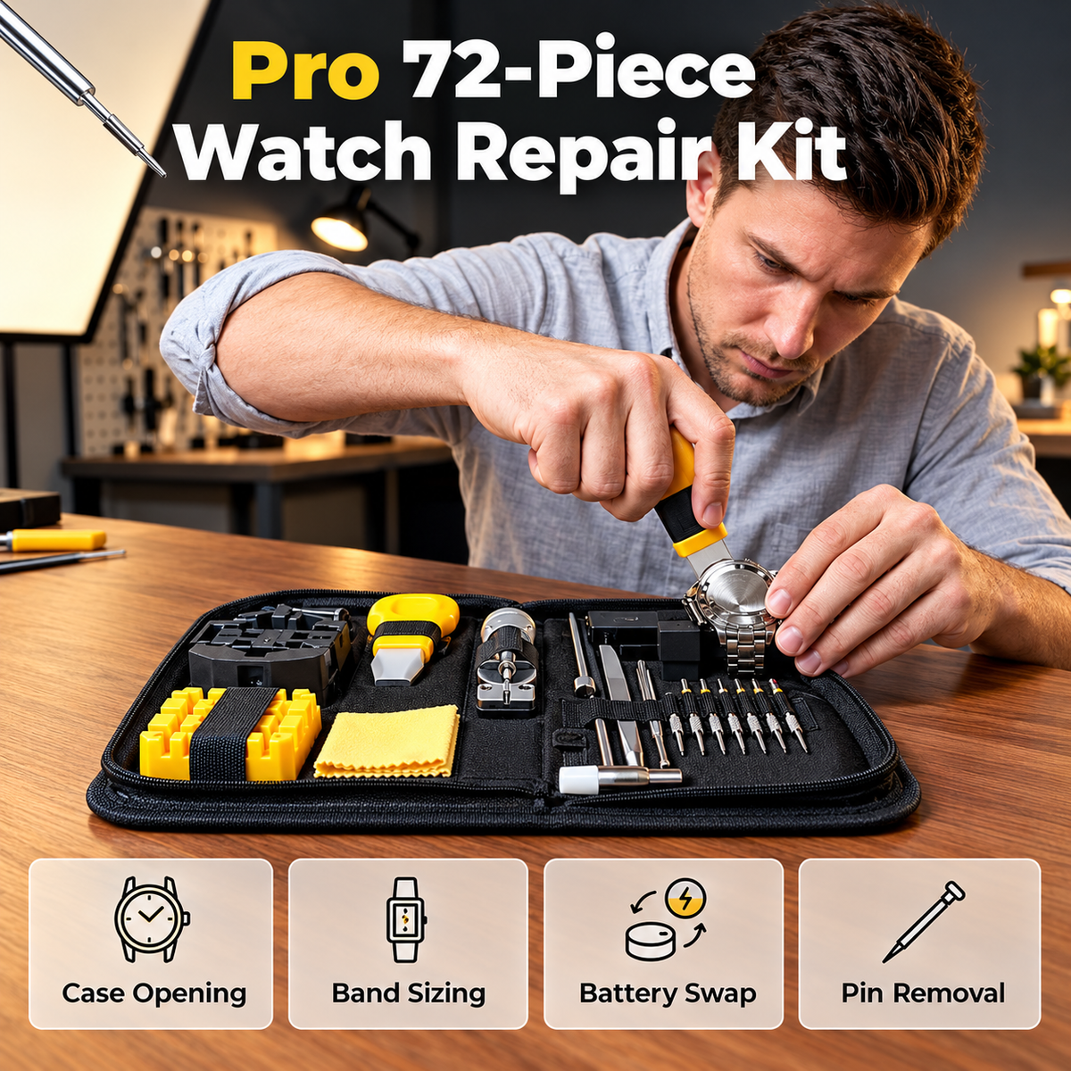 Watch Repair Kit Master Every Tick